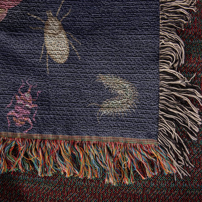 Love Bugs Heirloom Woven Blanket